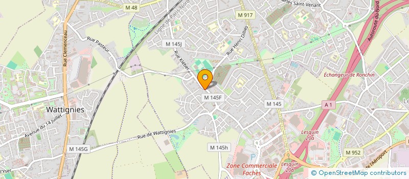 localisation de l'entreprise MONSIEUR MAX PICQUET à FACHES-THUMESNIL