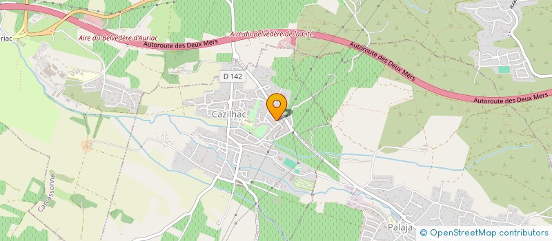 localisation de l'entreprise MONSIEUR MAX PICTON  CAZILHAC