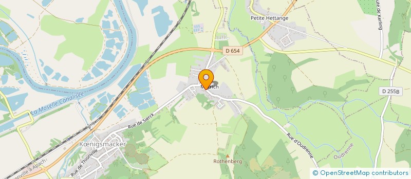 localisation de l'entreprise MONSIEUR MAX PINARD  KNIGSMACKER