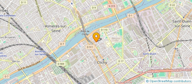 localisation de l'entreprise MONSIEUR MAX PRADOS à CLICHY