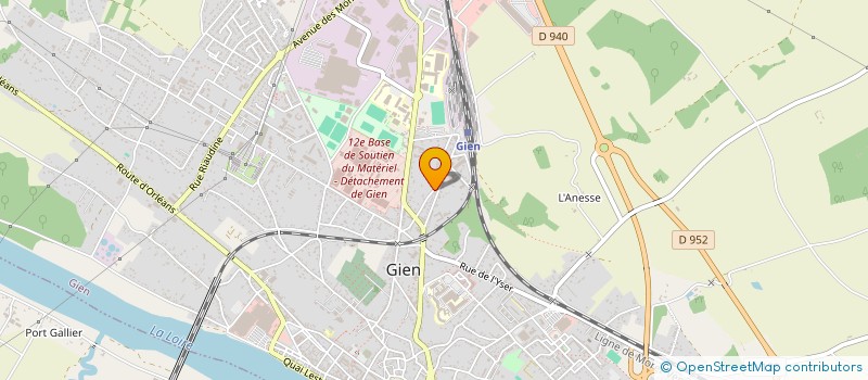 localisation de l'entreprise MONSIEUR MAX RAMAROASY à GIEN