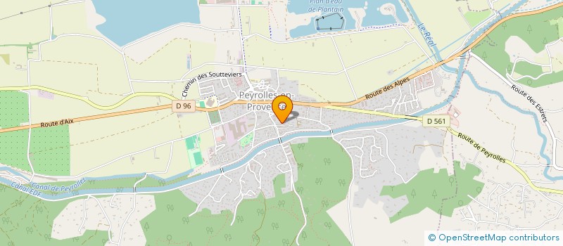 localisation de l'entreprise MONSIEUR MAX RAVAUTE  PEYROLLES-EN-PROVENCE