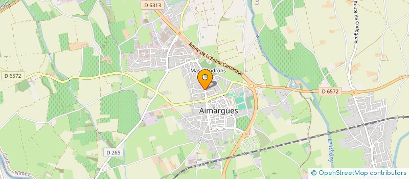 localisation de l'entreprise MONSIEUR MAX RAVEL  AIMARGUES