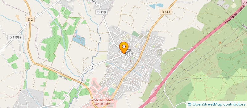 localisation de l'entreprise MONSIEUR MAX ROGER-ESTRADE à GIGEAN