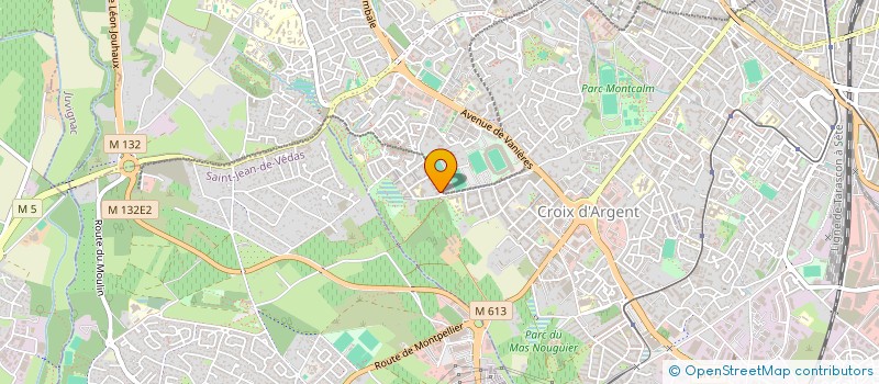 localisation de l'entreprise MONSIEUR MAX RUFFO à MONTPELLIER