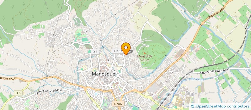 localisation de l'entreprise MONSIEUR MAX SEGUIN à MANOSQUE