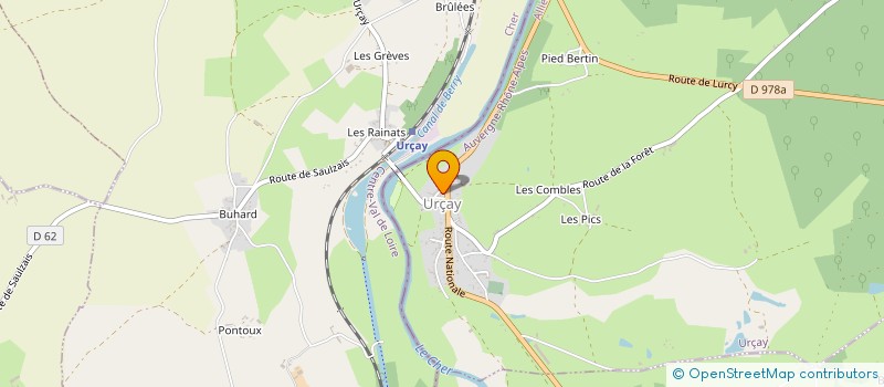 localisation de l'entreprise MONSIEUR MAX SEVRET à AINAY-LE-CHATEAU
