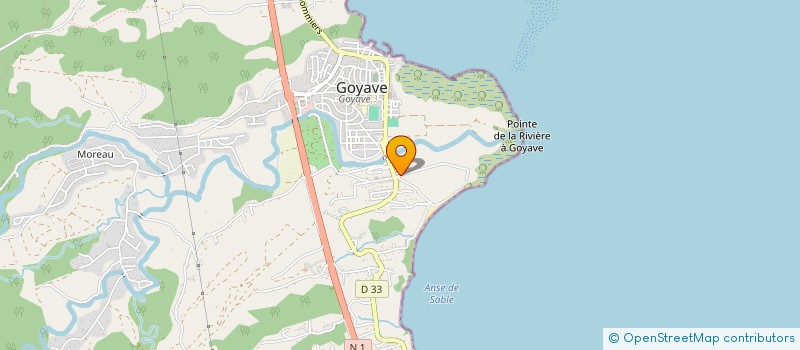 localisation de l'entreprise MONSIEUR MAX SIOURAKAN à GOYAVE