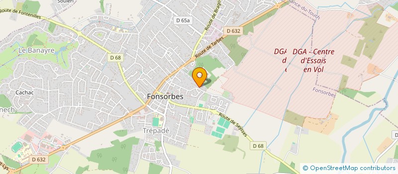 localisation de l'entreprise MONSIEUR MAX SUARES  FONSORBES