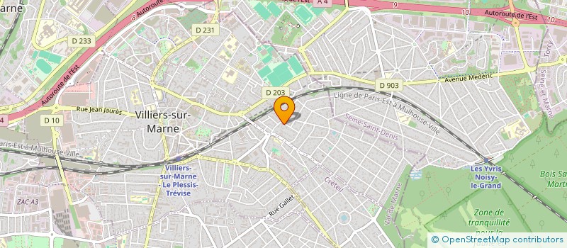 localisation de l'entreprise MONSIEUR MAX TERKMANI  VILLIERS-SUR-MARNE