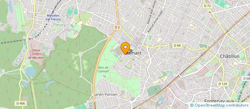 localisation de l'entreprise MONSIEUR MAX TERNAT à CLAMART