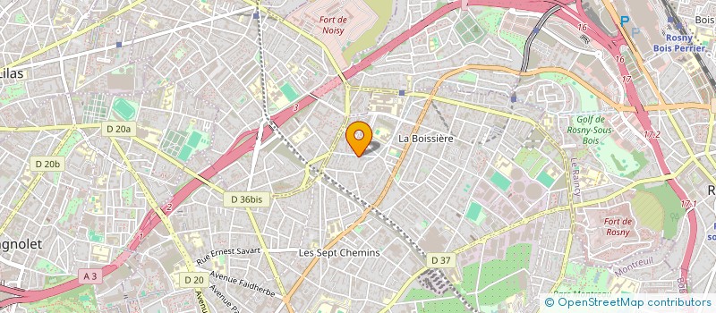 localisation de l'entreprise MONSIEUR MAX THIBAULT-ALONSO à MONTREUIL