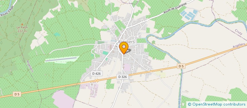 localisation de l'entreprise MONSIEUR MAX THURIES  ARGELIERS