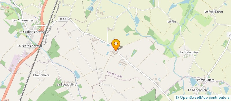 localisation de l'entreprise MONSIEUR MAX TOUBLANC  LES BROUZILS