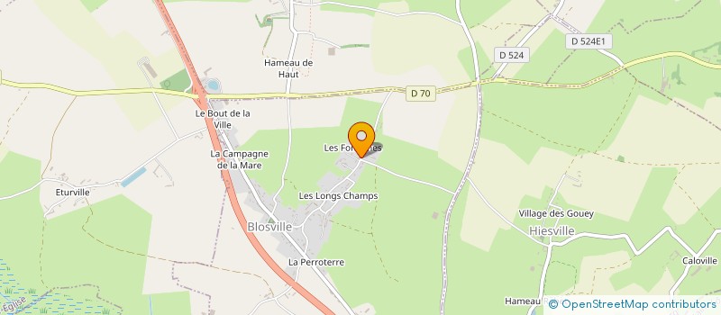 localisation de l'entreprise MONSIEUR MAX VAN DEN WIJNGAARD  BLOSVILLE