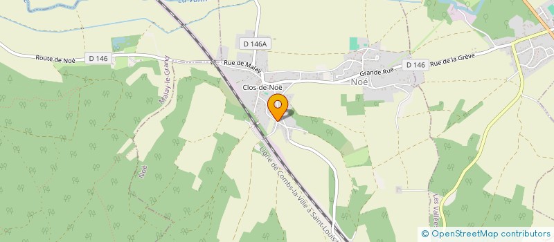 localisation de l'entreprise MONSIEUR MAX VARIN  NOE