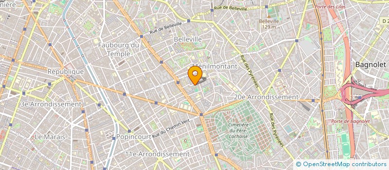 localisation de l'entreprise MONSIEUR MAX VENITE  PARIS