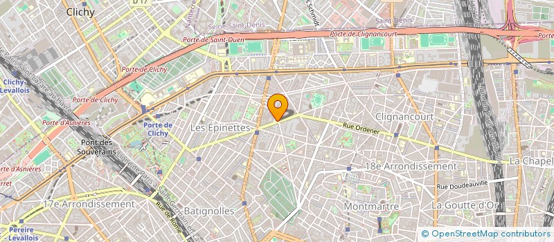 localisation de l'entreprise MONSIEUR MAX VERGER  PARIS