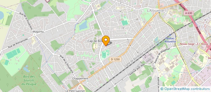 localisation de l'entreprise MONSIEUR MAX VERGNE à PESSAC