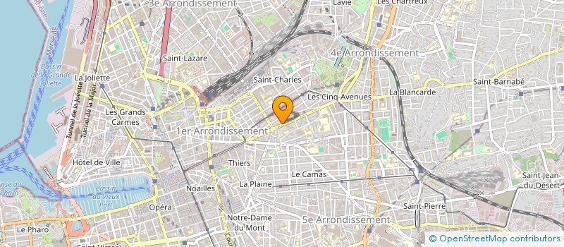 localisation de l'entreprise MONSIEUR MAX VERNET à MARSEILLE