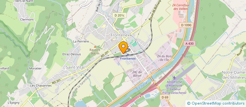 localisation de l'entreprise MONSIEUR MAX VIGNON à FRONTENEX