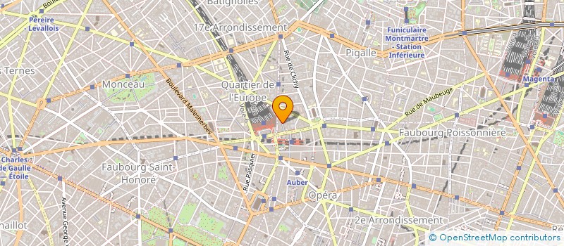 localisation de l'entreprise MONSIEUR MAX VON THIEL à PARIS
