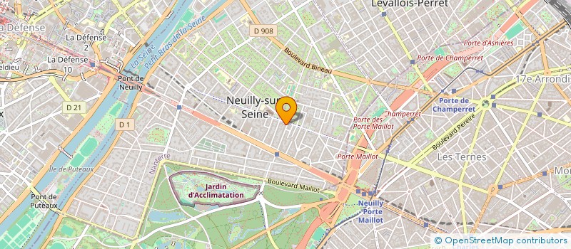 localisation de l'entreprise MONSIEUR MAX VORUZ à NEUILLY-SUR-SEINE