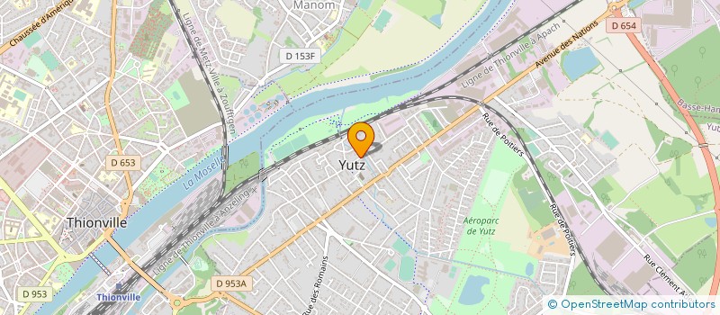 localisation de l'entreprise MONSIEUR MAX WITTMANN  YUTZ