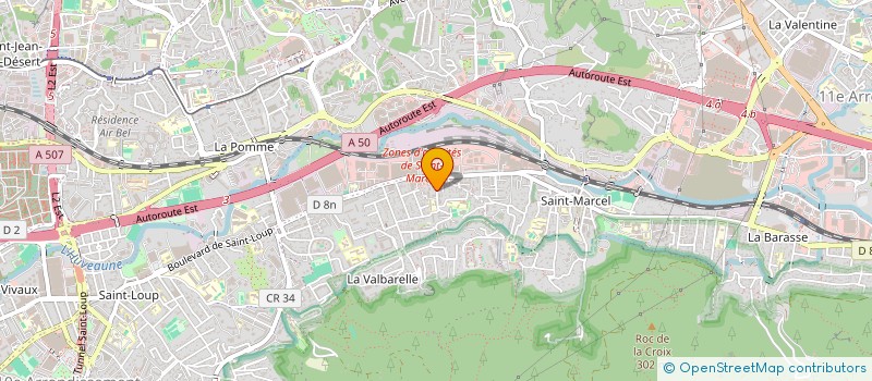 localisation de l'entreprise MONSIEUR MAX WOLF à MARSEILLE