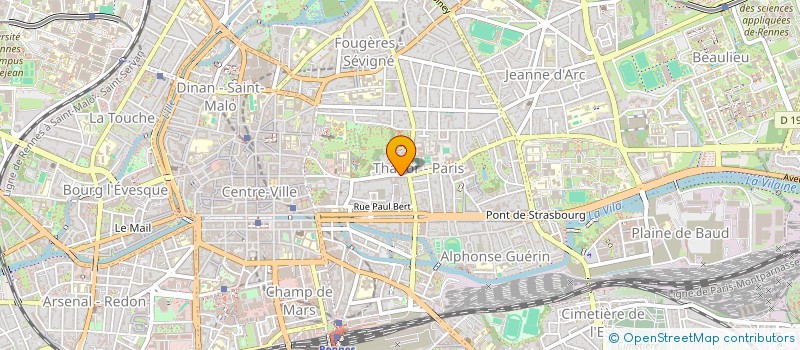 localisation de l'entreprise MONSIEUR MAXANCE BOUESSO à RENNES