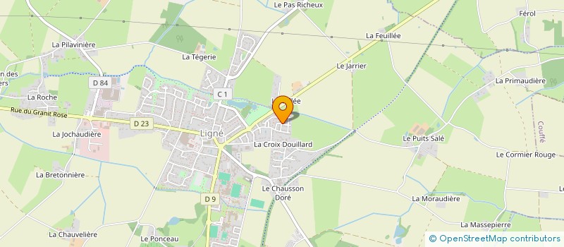 localisation de l'entreprise MONSIEUR MAXANCE BOUKARI à LIGNE