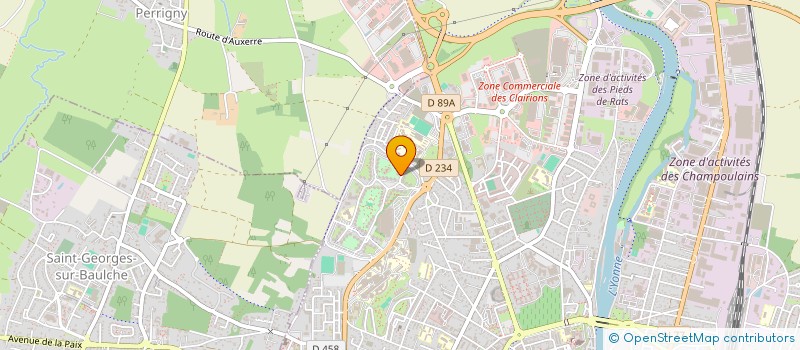 localisation de l'entreprise MONSIEUR MAXANCE CUNY à AUXERRE