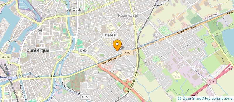 localisation de l'entreprise MONSIEUR MAXANCE MADEJ à DUNKERQUE