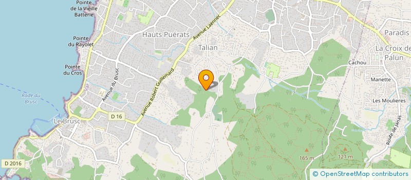 localisation de l'entreprise MONSIEUR MAXANCE PLAYEZ  SIX-FOURS-LES-PLAGES