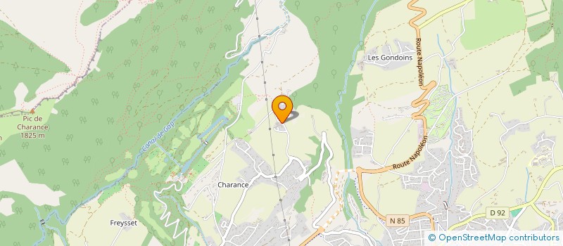 localisation de l'entreprise MONSIEUR MAXCENCE MAXCENCE MOYNIER  GAP