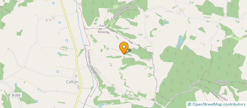 localisation de l'entreprise MONSIEUR MAXENCE AFONSO  CASTELNAU-D ANGLES