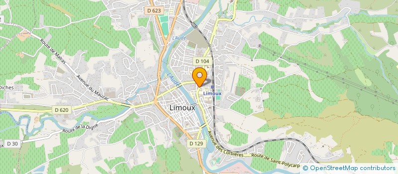 localisation de l'entreprise MONSIEUR MAXENCE ALARY  LIMOUX