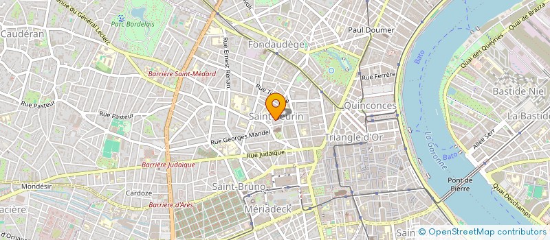 localisation de l'entreprise MONSIEUR MAXENCE ALEGRET  BORDEAUX