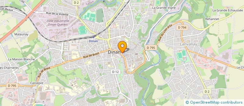 localisation de l'entreprise MONSIEUR MAXENCE AVELINE à DINAN
