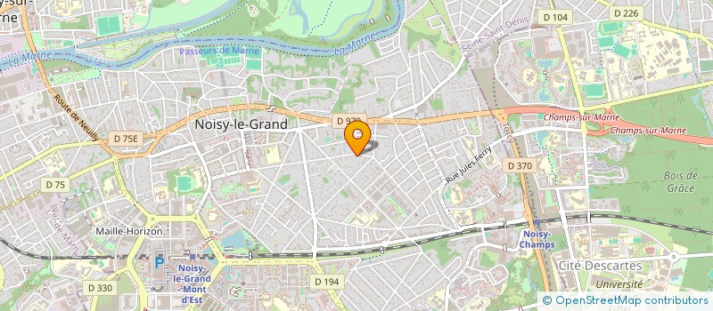 localisation de l'entreprise MONSIEUR MAXENCE BALLIN  CHAMPS-SUR-MARNE