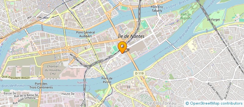 localisation de l'entreprise MONSIEUR MAXENCE BANNETEL à NANTES