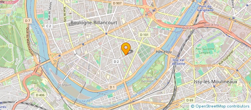 localisation de l'entreprise MONSIEUR MAXENCE BARBOT  BOULOGNE-BILLANCOURT