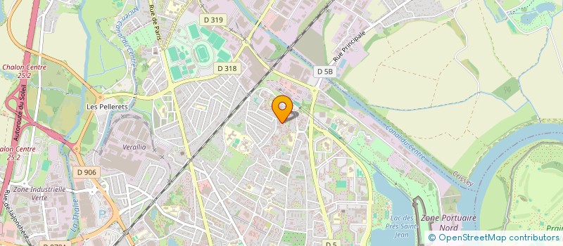 localisation de l'entreprise MONSIEUR MAXENCE BEDE  CHALON-SUR-SAONE