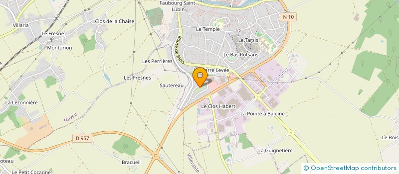 localisation de l'entreprise MONSIEUR MAXENCE BERGER  VENDOME