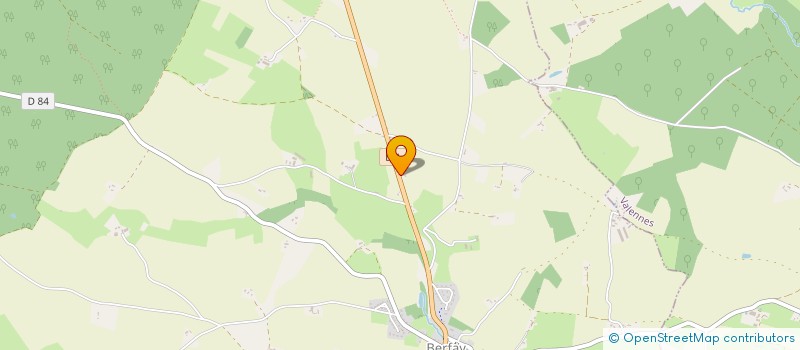 localisation de l'entreprise MONSIEUR MAXENCE BESNARD  BERFAY