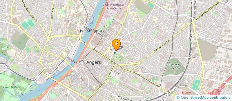 localisation de l'entreprise MONSIEUR MAXENCE BEUCHER  BEAUCOUZE