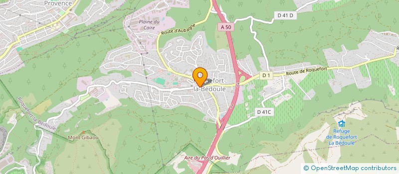 localisation de l'entreprise MONSIEUR MAXENCE BLANCHARD  ROQUEFORT-LA-BEDOULE