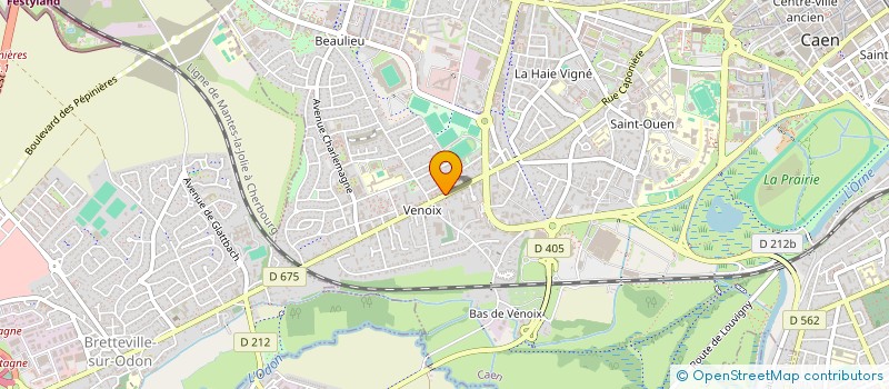 localisation de l'entreprise MONSIEUR MAXENCE BLIN à CAEN