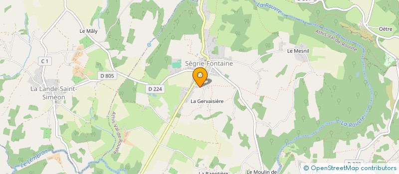localisation de l'entreprise MONSIEUR MAXENCE BOISSAIS à AUBUSSON