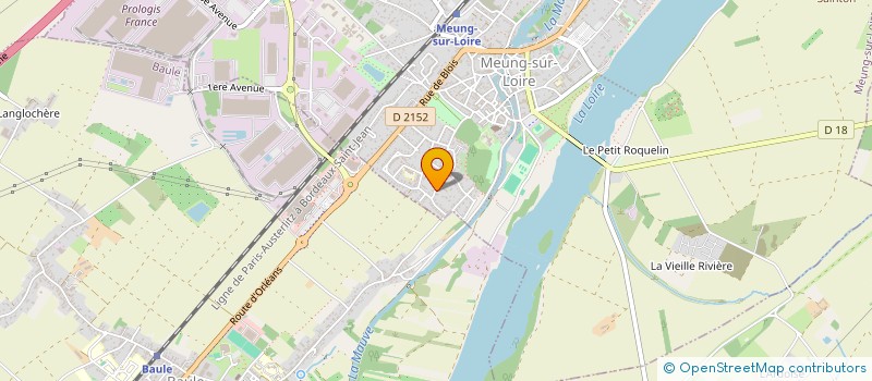 localisation de l'entreprise MONSIEUR MAXENCE BOITEZ à MEUNG-SUR-LOIRE